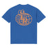 Last Resort Ab Atlas Monograzm T-Shirt - Royal Blue / Sunset Orange - Streetart.fr